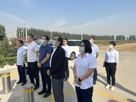 市国资委领导到建投华燃检查安全生产工作