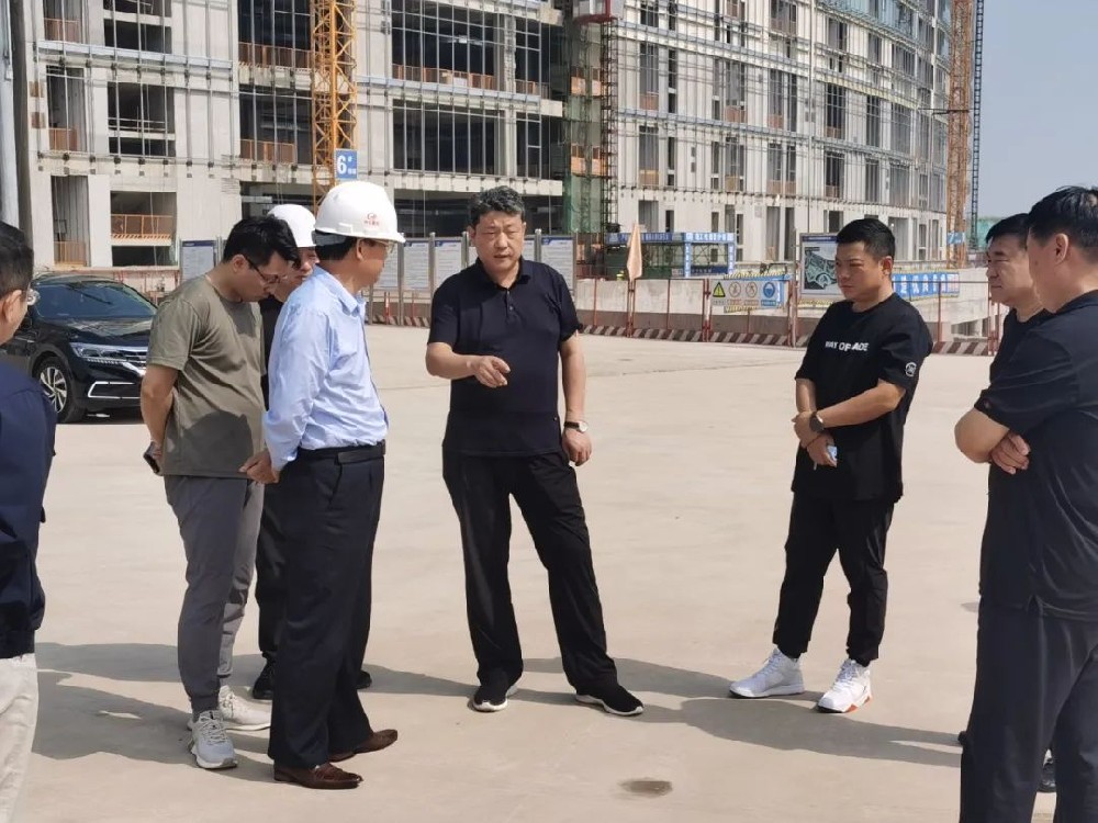 崔仲民总经理赴鲲乐湾国际旅游度假区—“光热+”项目进行再调度再部署