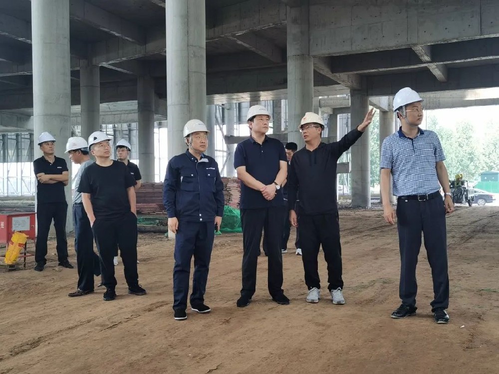 崔仲民总经理赴鲲乐湾国际旅游度假区—“光热+”项目调研指导工作
