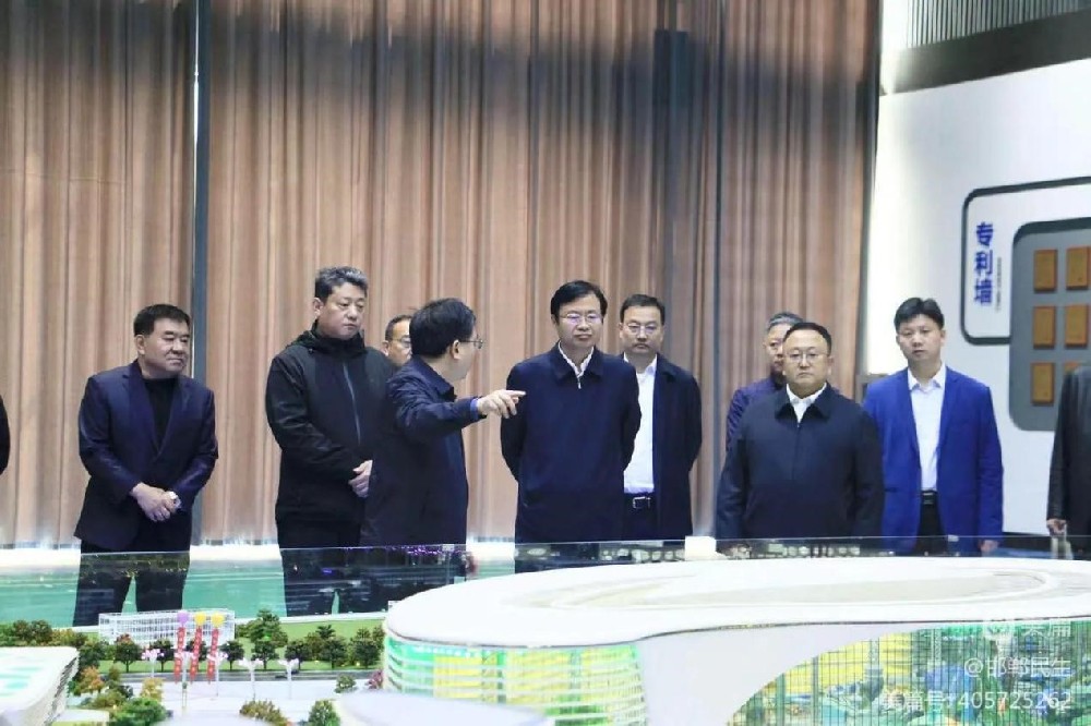 副市长赵洪山到鲲乐湾国际旅游度假区项目和天兆养老项目调研