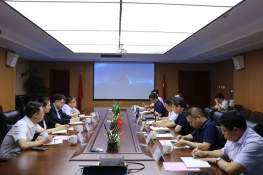 民生银行邯郸分行行长那毅力一行到访建投集团