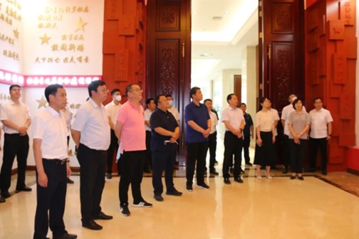 集团公司领导到建投华燃新能源公司调研指导工作