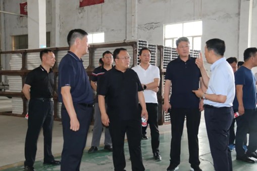 市建投集团董事长张海红到广平县考察调研