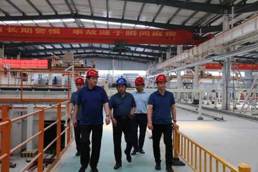 崔仲民总经理到子公司调研指导安全生产、疫情防控和生产经营工作