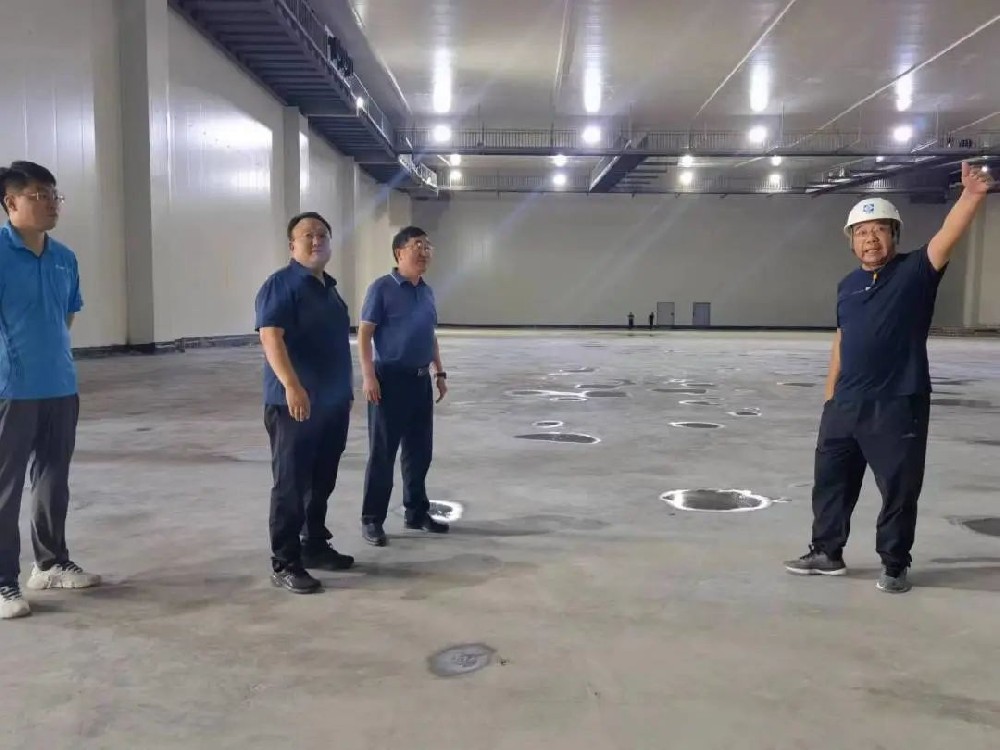 董事长张海红赴鲲乐湾督导检查项目建设和安全生产情况