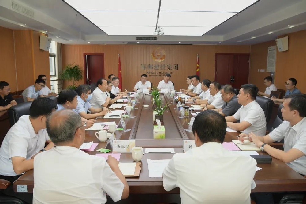 市人大常委会副主任、磁县县委书记陈珍礼一行莅临建投集团